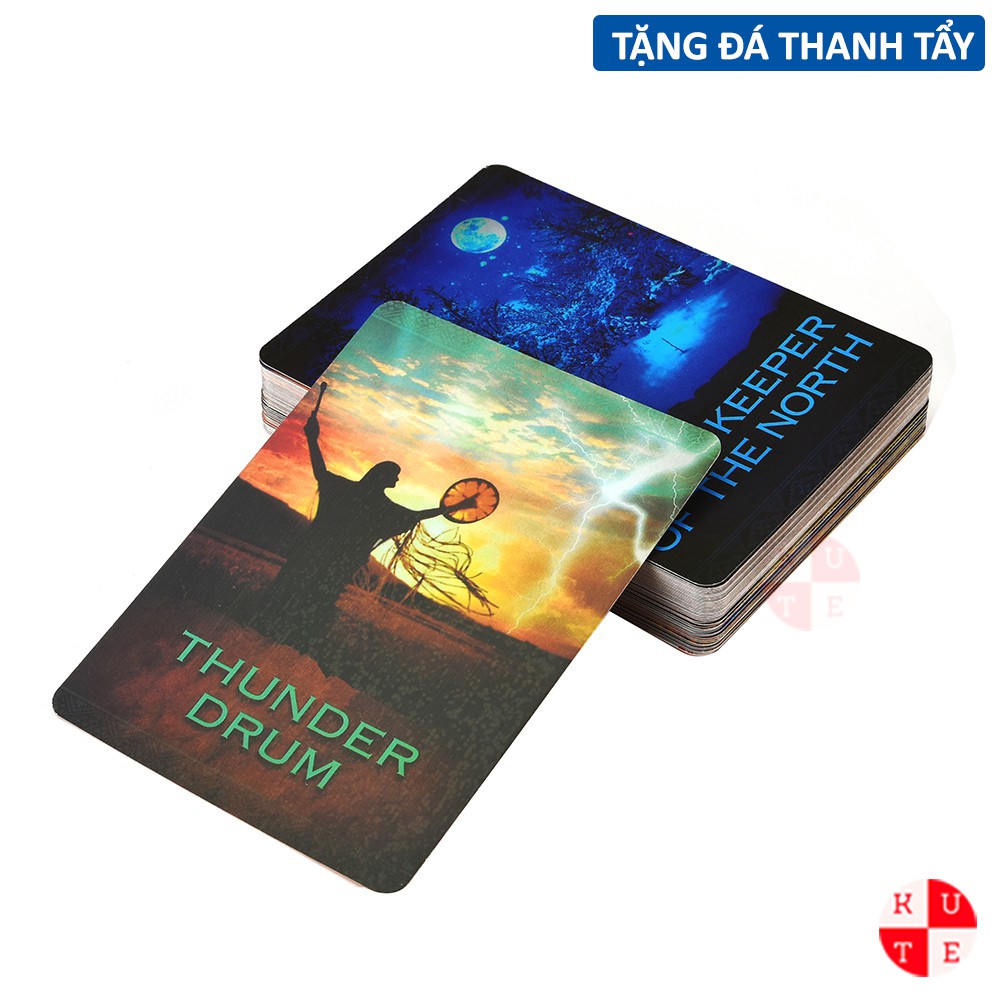 Bài Oracle Native Spirit 44 Lá Bài Tặng Đá Thanh Tẩy C52