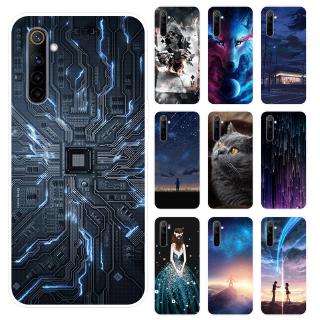 Ốp điện thoại in hình 3D sống động nhiều mẫu mã cho điện thoại Realme 6