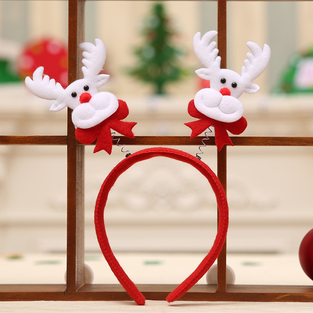 Cài tóc phong cách giáng sinh dễ thương dành cho cả người lớn và trẻ em