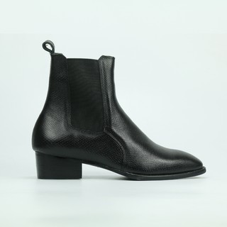Chelsea boots in high heel full graint