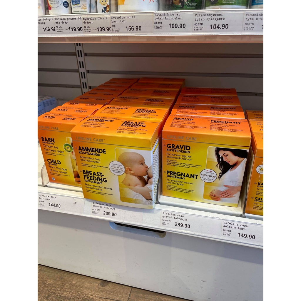 Viên uống LIFELINE CARE Vitamin Cho Phụ Nữ Mang Thai và sau sinh