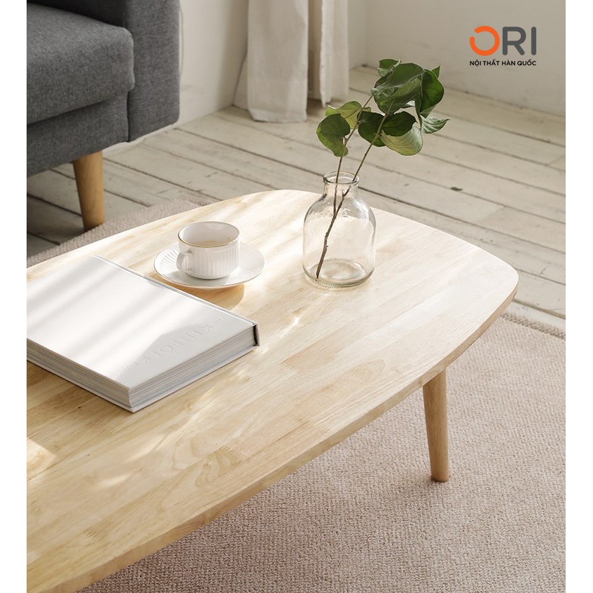 BÀN SOFA/ BÀN ĂN GIA ĐÌNH BẰNG GỖ CHÂN GẤP GỌN - B TABLE - NATURAL