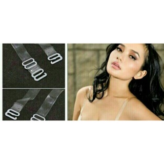 Dây áo con trong suốt sợi phở và sợi dẹt - dây quai trong bền -dai