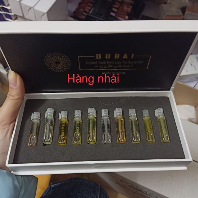 [Giảm giá sỉ]Set thử 10 lọ tinh dầu nước hoa mini hàng nhập