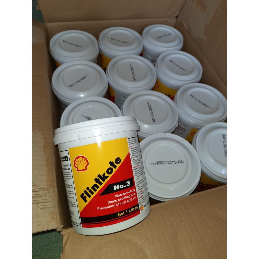 Sell Flintkote No.3 - Lon 1 lít - Chống thấm gốc Bitum đàn hồi một thành phần - Dùng cho bể cá