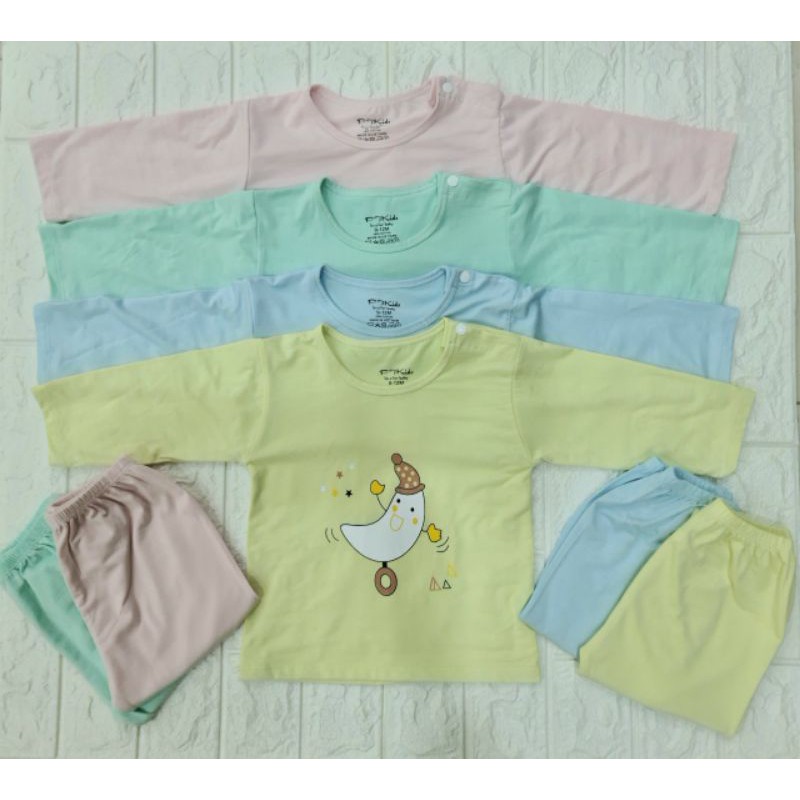 Bộ Dài Tay Sơ Sinh Thun Lạnh PT - Kids Đẹp Cho Bé