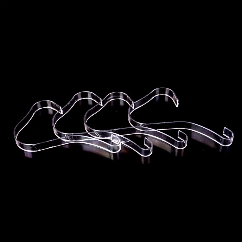 Bộ 4 Giá Đỡ Giày Bằng Nhựa Acrylic Trong Suốt Chuyên Dùng