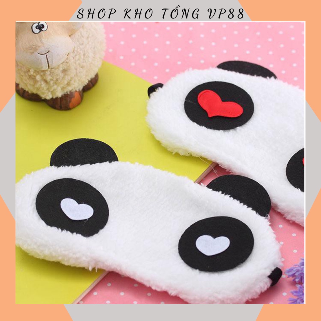 [GIÁ SỐC] Bịt Mắt Che Mắt Ngủ Hình Panda Dễ Thương (Mẫu ngẫu nhiên) 2461 SHOP KHO TONG88