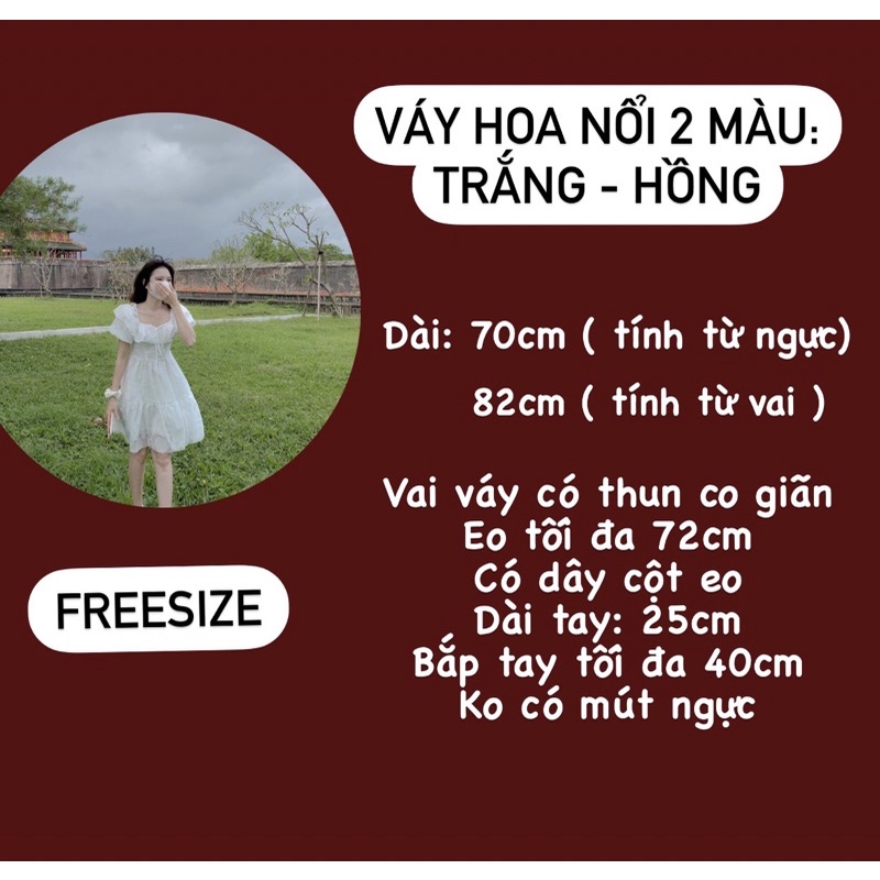 🍑 ĐẦM VÁY CÔNG CHÚA SANG CHẢNH MÀU TRẮNG, HỒNG * BABI * | BigBuy360 - bigbuy360.vn