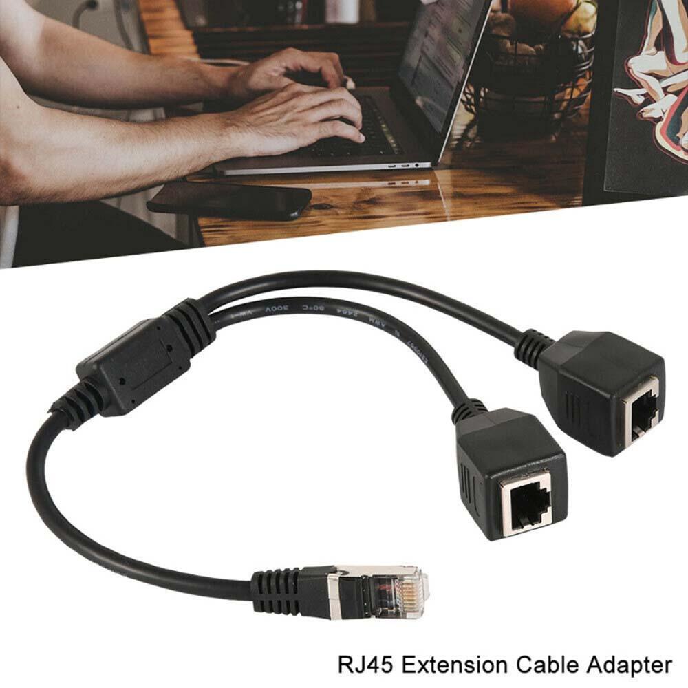 Bộ Chia Mạng MALCOLM RJ45 LAN Ethernet 1 Đầu Dương Sang 2 Đầu Âm