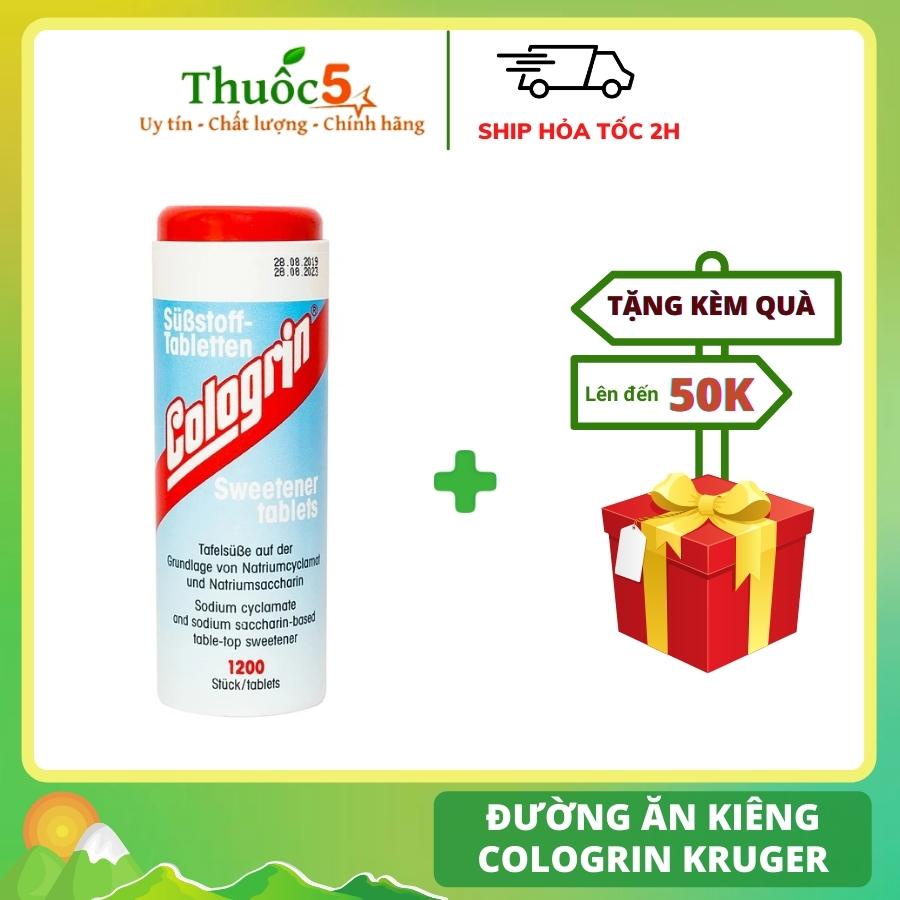 Đường Ăn Kiêng Cologrin Kruger Viên Nén Tạo Ngọt 1200 viên