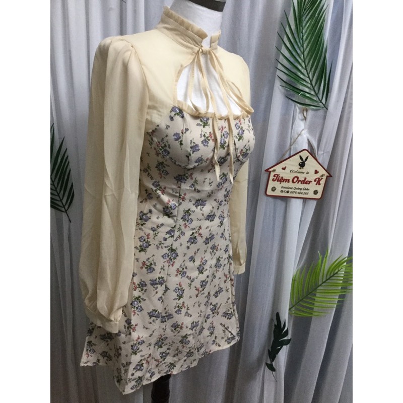 [Sẵn Hàng]♥️Đầm,Váy Cổ Nga Hoa Nhí 1 Lớp(ảnh thật)Size S->L Linh Ngọc Đàm | BigBuy360 - bigbuy360.vn