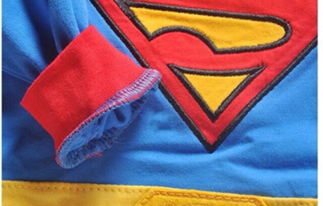 Bộ body siêu nhân super man cho bé 6