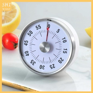 [Shiwaki] Hẹn giờ cơ khí nhà bếp tròn 3 Inch Đếm lên báo thức nấu ăn