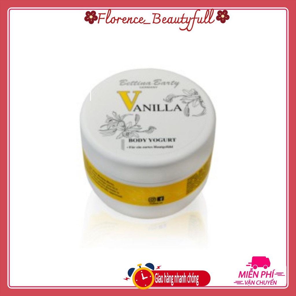 KEM DƯỠNG ẨM TOÀN THÂN TỪ SỮA CHUA BETTINA BARTY VANILLA BODY YOGURT 300ML | BigBuy360 - bigbuy360.vn