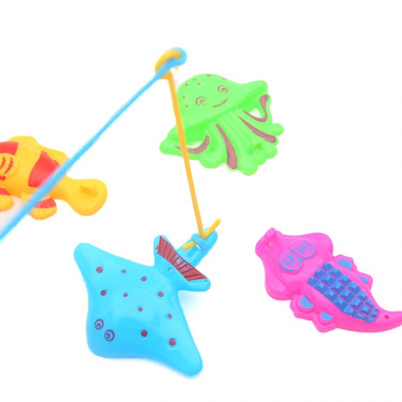 Đồ chơi câu cá nam châm 6 chi tiết cho bé