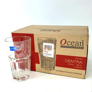 Bộ 6 Cốc Thủy Tinh OCEAN Centra Hi Ball – P01961 – 300ml
