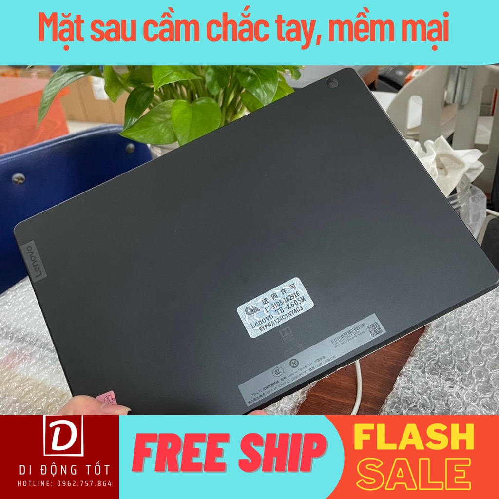 Máy tính bảng Lenovo Tab M10 Full box bản SIM 4G, chip Snap 450, học online, zoom, google meeting cực mượt, ship COD | BigBuy360 - bigbuy360.vn