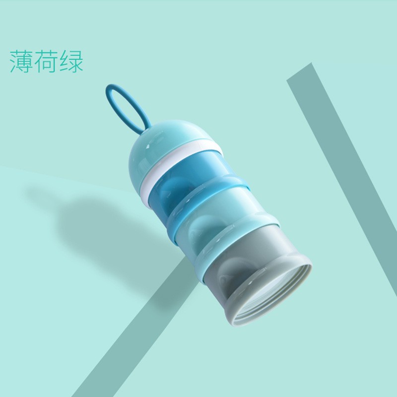 Hộp Đựng Sữa Bột 3 Tầng Mini Tiện Dụng Cho Bé