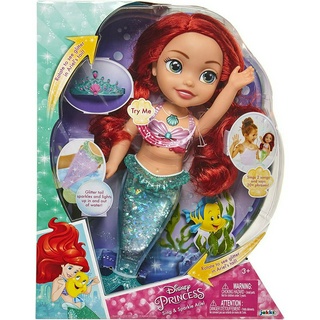 Disney Princess Glitter & Lights Sing & Sparkle Ariel Doll Búp Bê Công Chúa disney Lấp Lánh & Ánh Sáng Hát & Hát Lấp Lánh