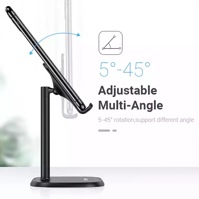 Giá đỡ điện thoại đế tròn chống gù