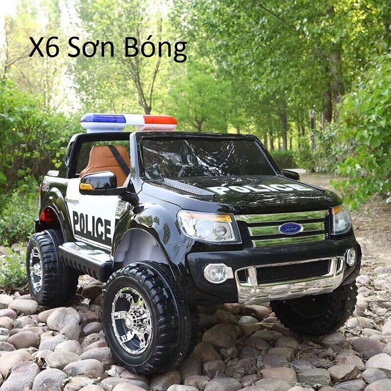 Xe Ô Tô Điện Police Cho Bé (MSP X6)