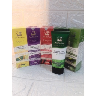 Tẩy da chết thảo mộc xanh