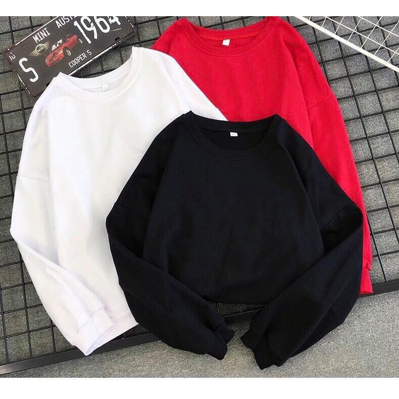 Áo sweter lót bông, vải loại 1 dày đẹp unisex đủa size , giá sỉ tận xưởng