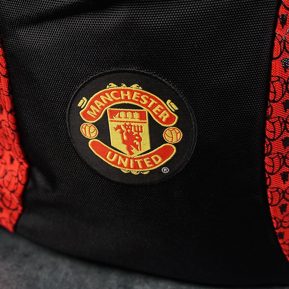 [BL93] Balo Cặp Thời Trang Manchester Utd Hàng xuất chính hãng Họa Tiết Trái Banh Da Đỏ | BigBuy360 - bigbuy360.vn
