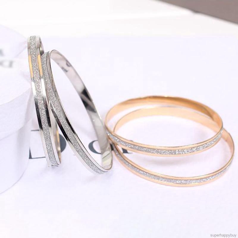 Vòng tay hợp kim thiết kế đơn giản thời trang cho nữ