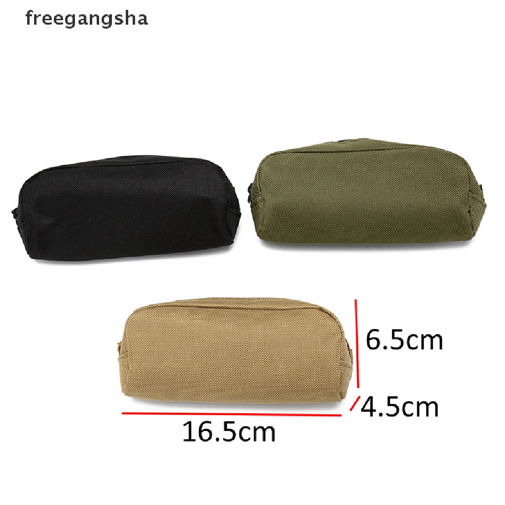 Tactical molle sunglasses case eyeglasses bag outdoor glasses pouch 3 colors FDH