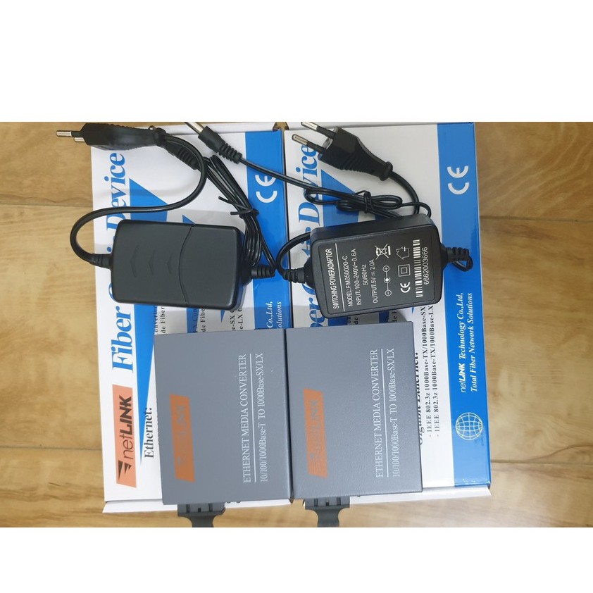 1 Converter quang 2 sợi netlink, HTB-GS-03 10 / 100/1000Mb/s