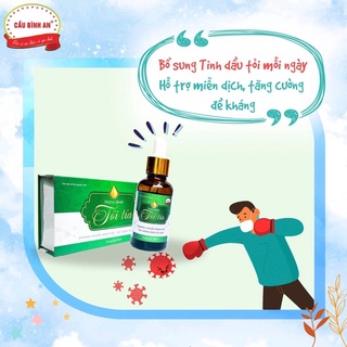 Tinh Dầu Tỏi Tía Cầu Bình An Bao Bì Nâng Cấp Mới 30ml