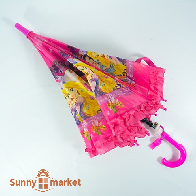 Ô dù in hình hoạt hình dễ thương cho bé gái