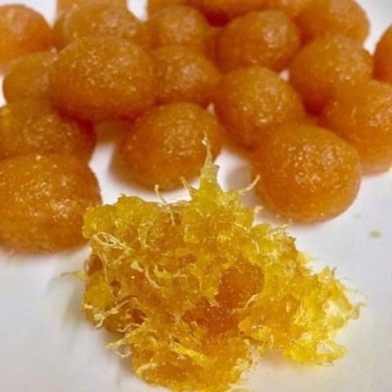 Mứt dứa, thơm, khóm có xác nhà làm nhân bánh