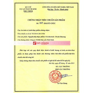 Nhân Sâm Tươi Xách Tay 5 củ/kg