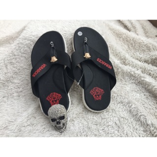Dép nam sỏ ngón versace