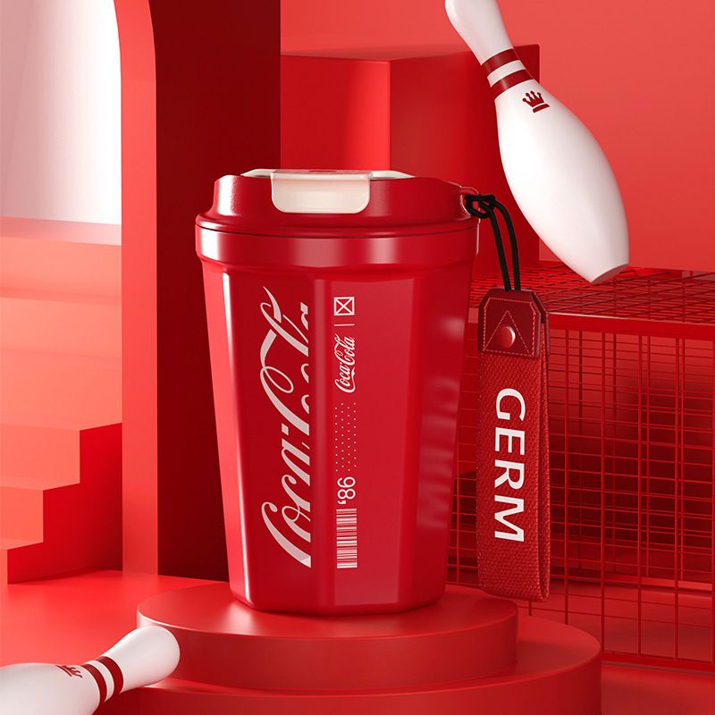 Cốc giữ nhiệt cao cấp uống cà phê họa tết coffe cup inox 304 dày dặn sang trọng dùng trong ô tô văn phòng
