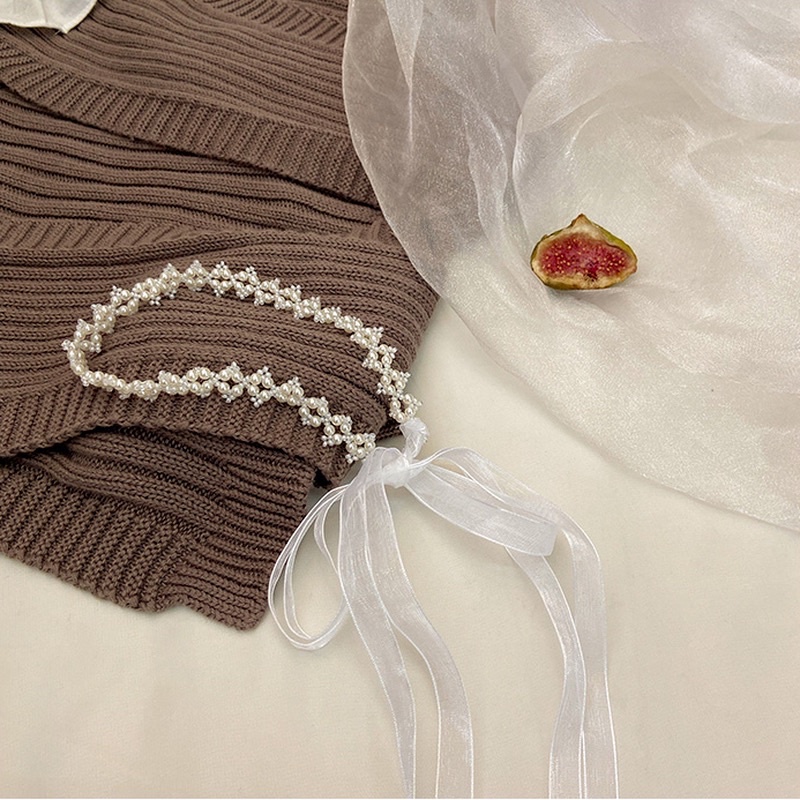 Dây trai kết hoa cài tóc👑