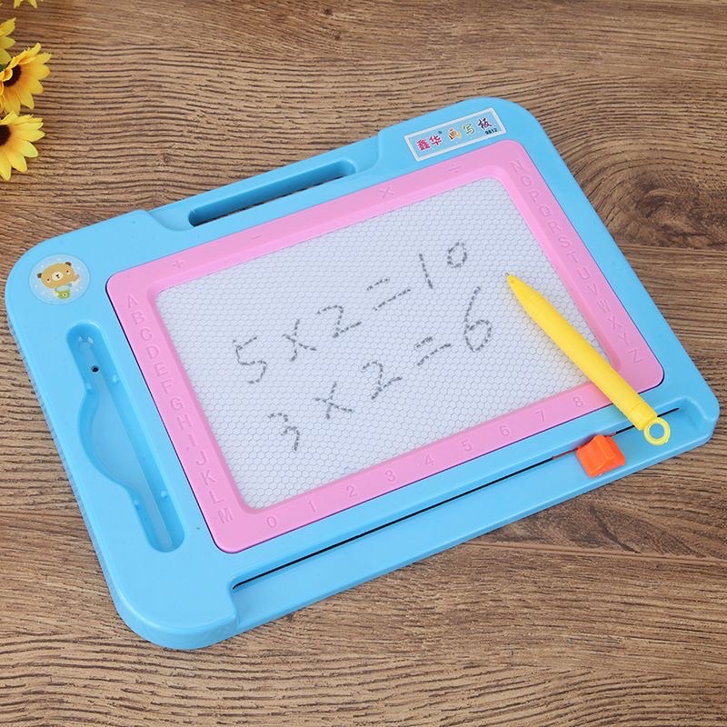 Bảng viết tự xoá thông minh cỡ lớn nhiều màu dễ thương đồ chơi giáo dục học tập dành cho bé Binkids TB06