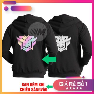 (SALE30%) Áo Khoác Free Fire Phản Quang 7 Màu
