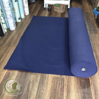 Thảm nỉ trải sàn màu xanh dương - 1m²