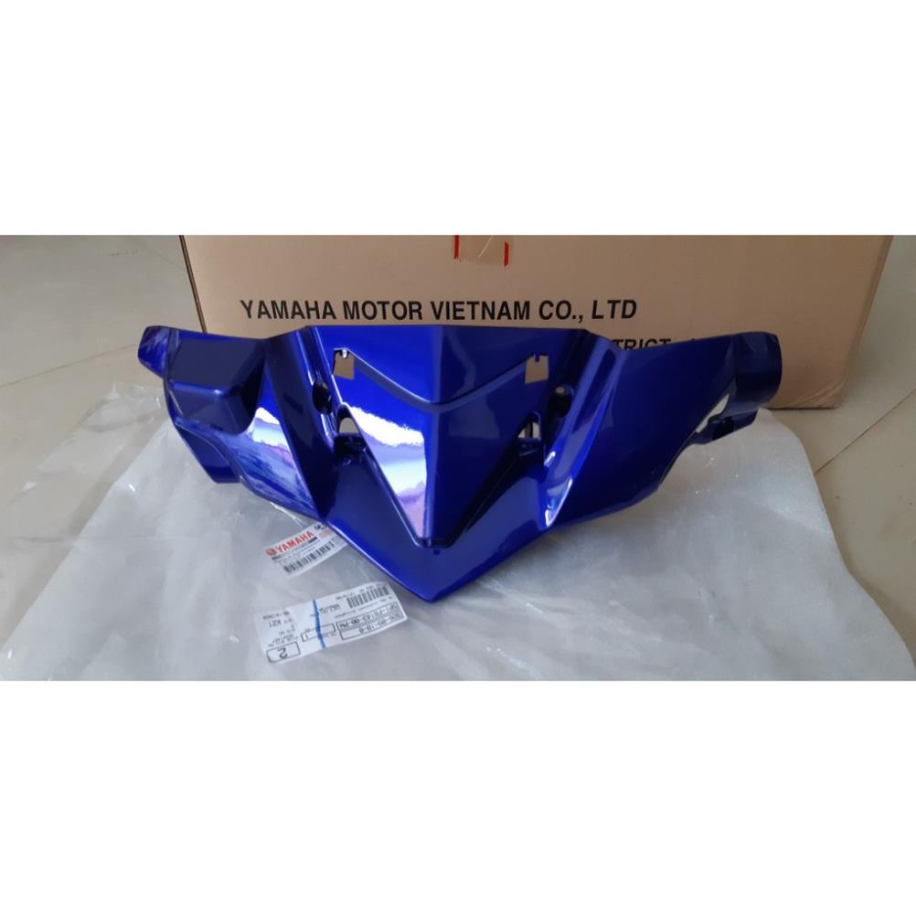 Ốp đầu trước (Nắp trước tay lái) Nouvo 4 - 5 - 6 xanh GP