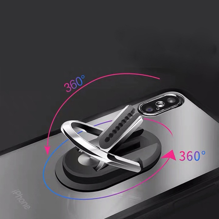 móc nhẫn dán điện thoại chức năng 3 in 1 xoay 360 độ đặc biệt kiểu mới lạ trong tiktok 2020 | BigBuy360 - bigbuy360.vn
