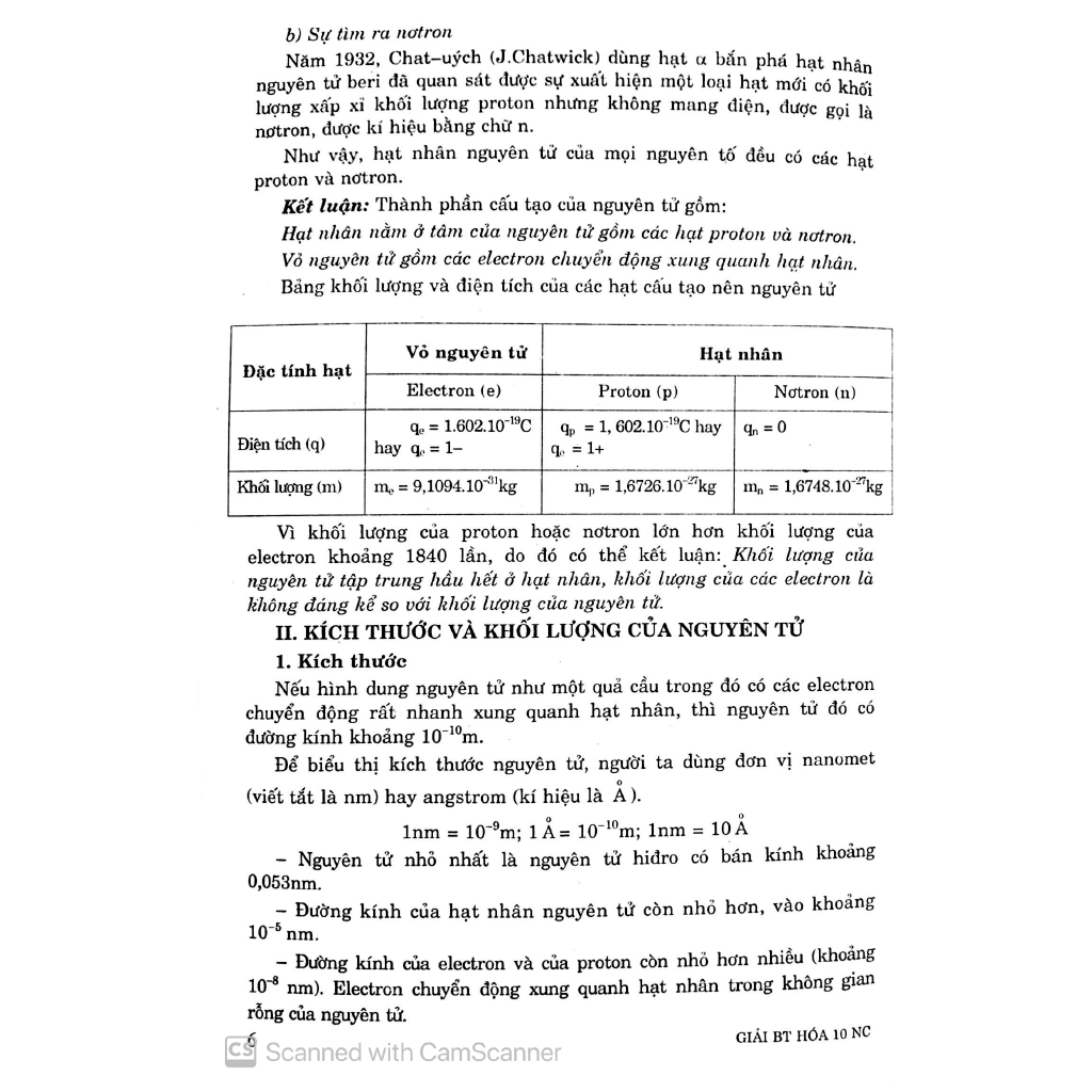 Sách - Giải Bài Tập Hóa Học 10