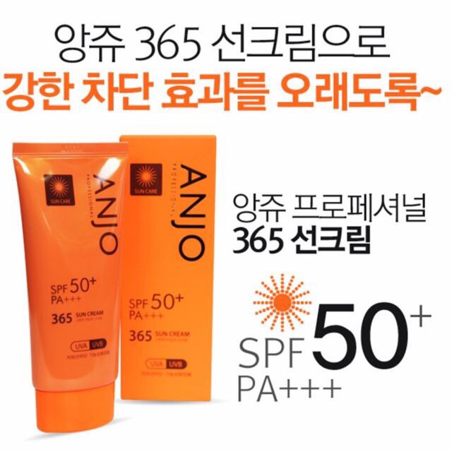 Kem chống nắng Anjo Professional SPF 50+ PA+++ 365 Sun Cream