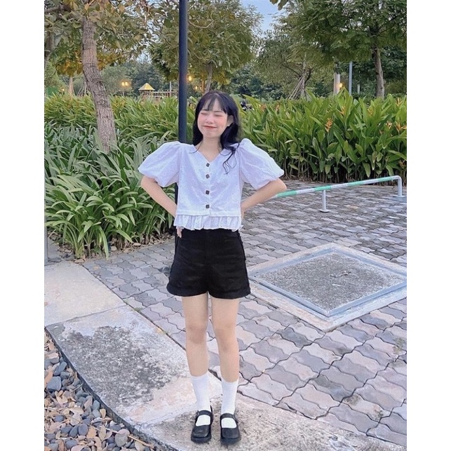 Quần shorts cơ bản dáng A Flared SODA POP