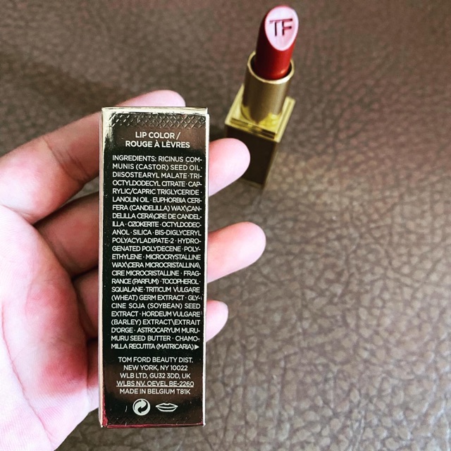 Son tomford màu 80 vỏ vàng impassioned