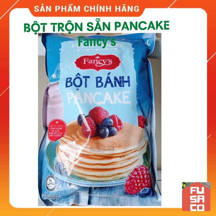 Bột Trộn Sẵn Bánh Pancake Fancy làm bánh Doreamon - túi 1kg