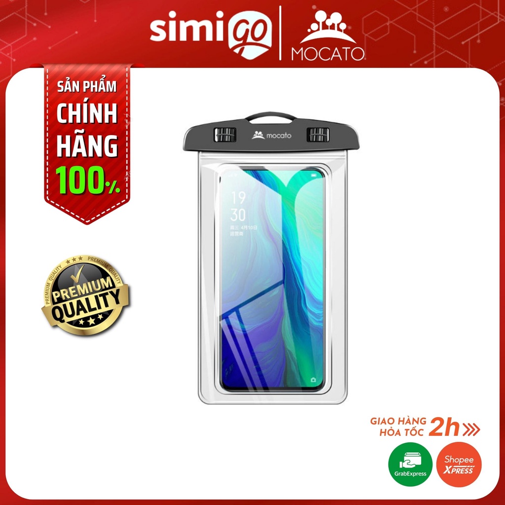 Túi Đựng Điện Thoại Chống Nước Mocato M304 bao đựng điện thoại chống nước có dây đeo, cảm ứng dưới nước đi mưa, đi biển